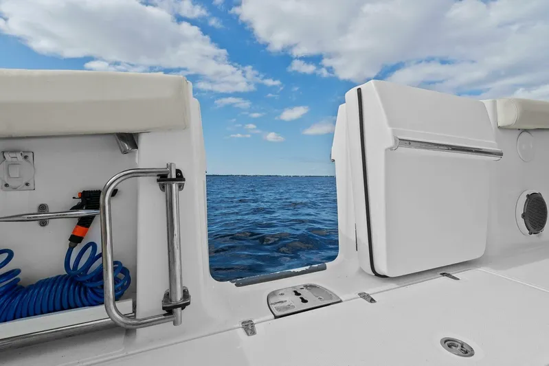 Lima Kilo Yacht Photos Pics 2019 Boston Whaler 380 Outrage 'Lima Kilo' - Door