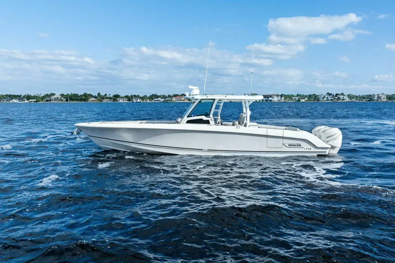 Lima Kilo Yacht Photos Pics 2019 Boston Whaler 380 Outrage 'Lima Kilo' - Profile Port