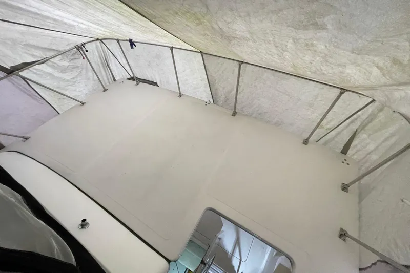 Mokikem Yacht Photos Pics Hardtop over aft deck.