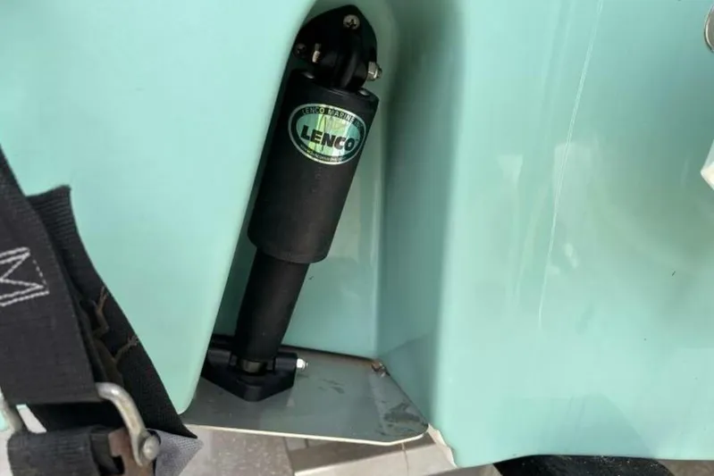  Yacht Photos Pics Lenco trim tab actuator on 2021 Sea Fox 288 Commander boat.