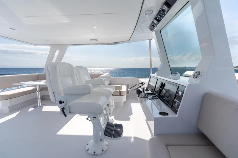  Yacht Photos Pics Luxurious interior of 2025 Two Oceans 555 - 008 yacht with ocean view.