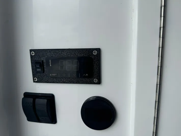  Yacht Photos Pics Control panel on 2023 Front Runner 36 Center Console boat.