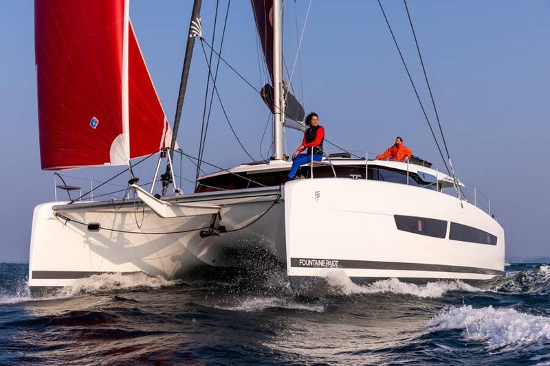 fountaine pajot electric catamaran