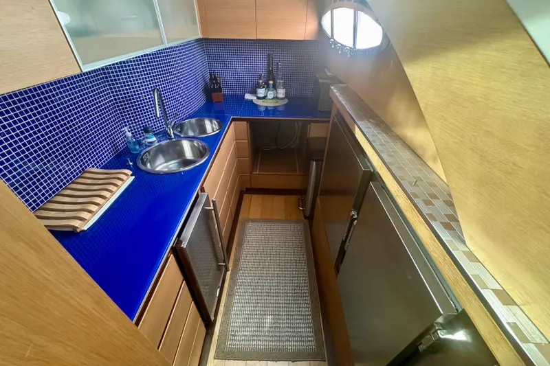 Uptown Girl Yacht Photos Pics Pershing 72 Uptown Girl- Galley