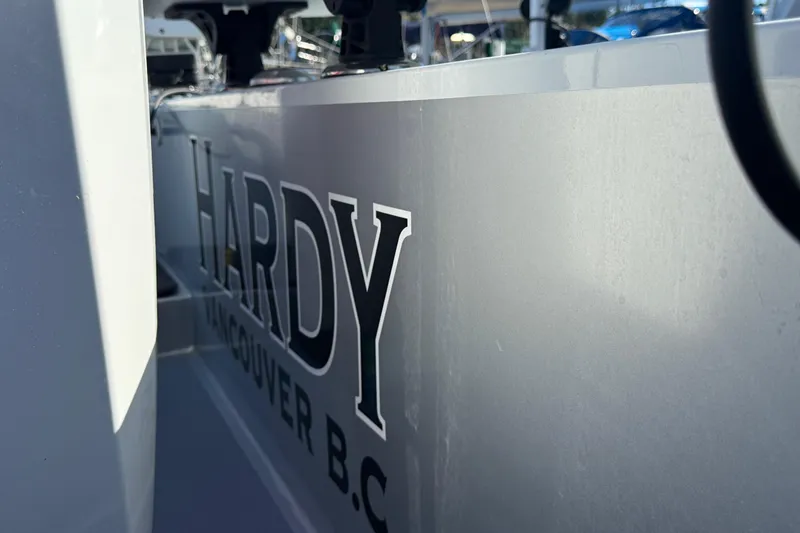 Hardy Yacht Photos Pics 2020 Coastal Craft 33 ProFish boat with "HARDY" branding, Vancouver B.C.