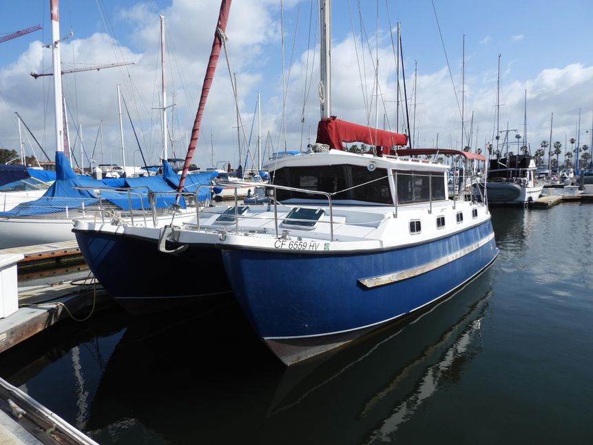 fisher 32 catamaran for sale