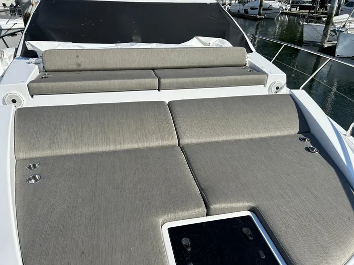 Skye Yacht Photos Pics Foredeck Lounge Area