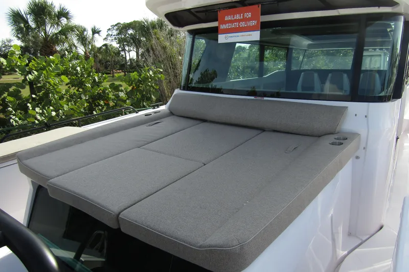  Yacht Photos Pics 2024 Axopar 45 XC Cross Cabin BRABUS Trim with sunbed, available for immediate delivery.