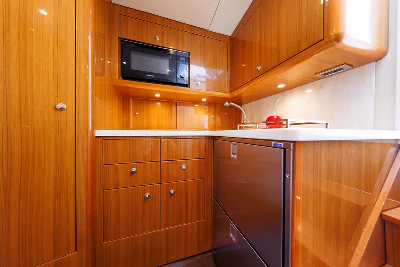 Five Fish Yacht Photos Pics 2018 Viking FIVE FISH - Galley Cabinets