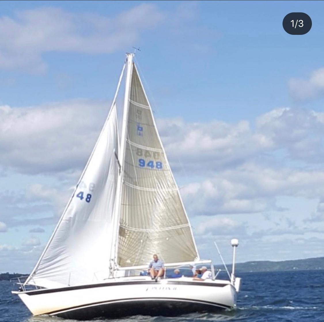 1977 pearson 30 sailboat