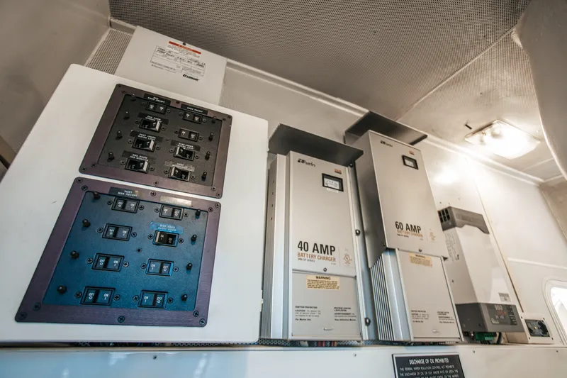 Carbon Copy V Yacht Photos Pics Breaker Panel 