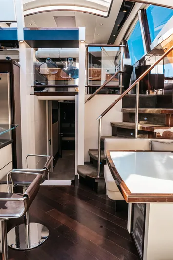 Carbon Copy V Yacht Photos Pics Companion Way