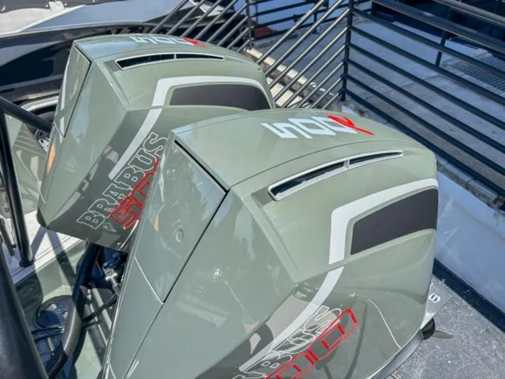  Yacht Photos Pics 2024 BRABUS Shadow 1000XC boat engines, sleek design, powerful performance.