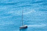 Sailboat Solaris 50 (2019) cruising on open blue sea.
