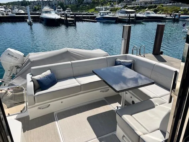 Valkyrie Yacht Photos Pics Aft Seating