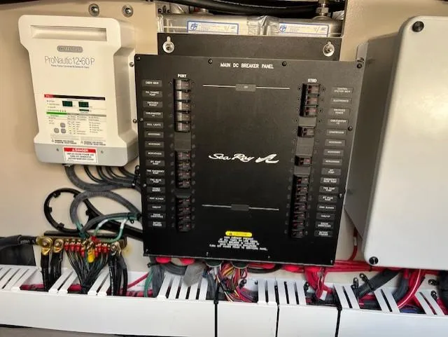 Valkyrie Yacht Photos Pics Electrical Panel