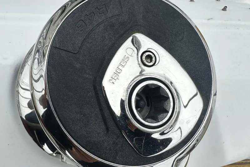  Yacht Photos Pics Selden winch on 2007 Jeanneau Sun Odyssey 42 DS sailboat deck.