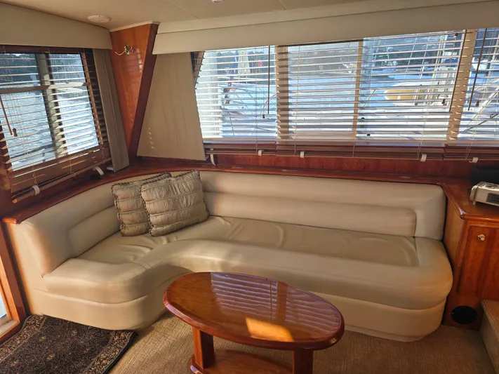 Third Wish Yacht Photos Pics Luxurious interior of a 2005 Navigator 44C yacht.