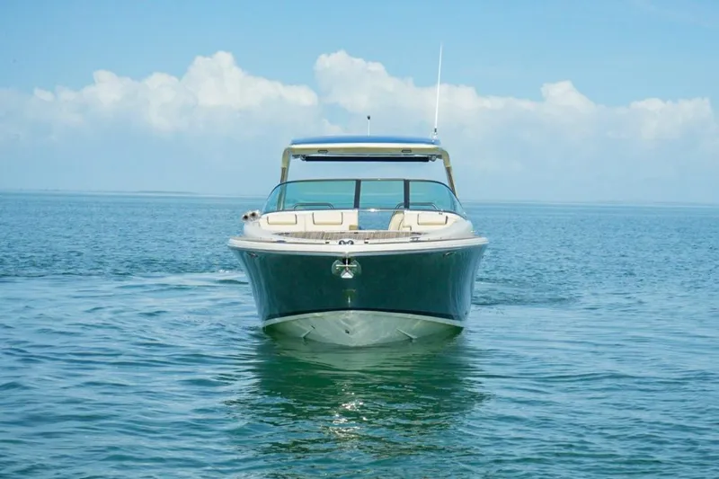  Yacht Photos Pics 2019 Chris-Craft Launch 35 GT OB on calm blue waters.