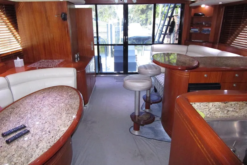 Elska Yacht Photos Pics Salon looking aft