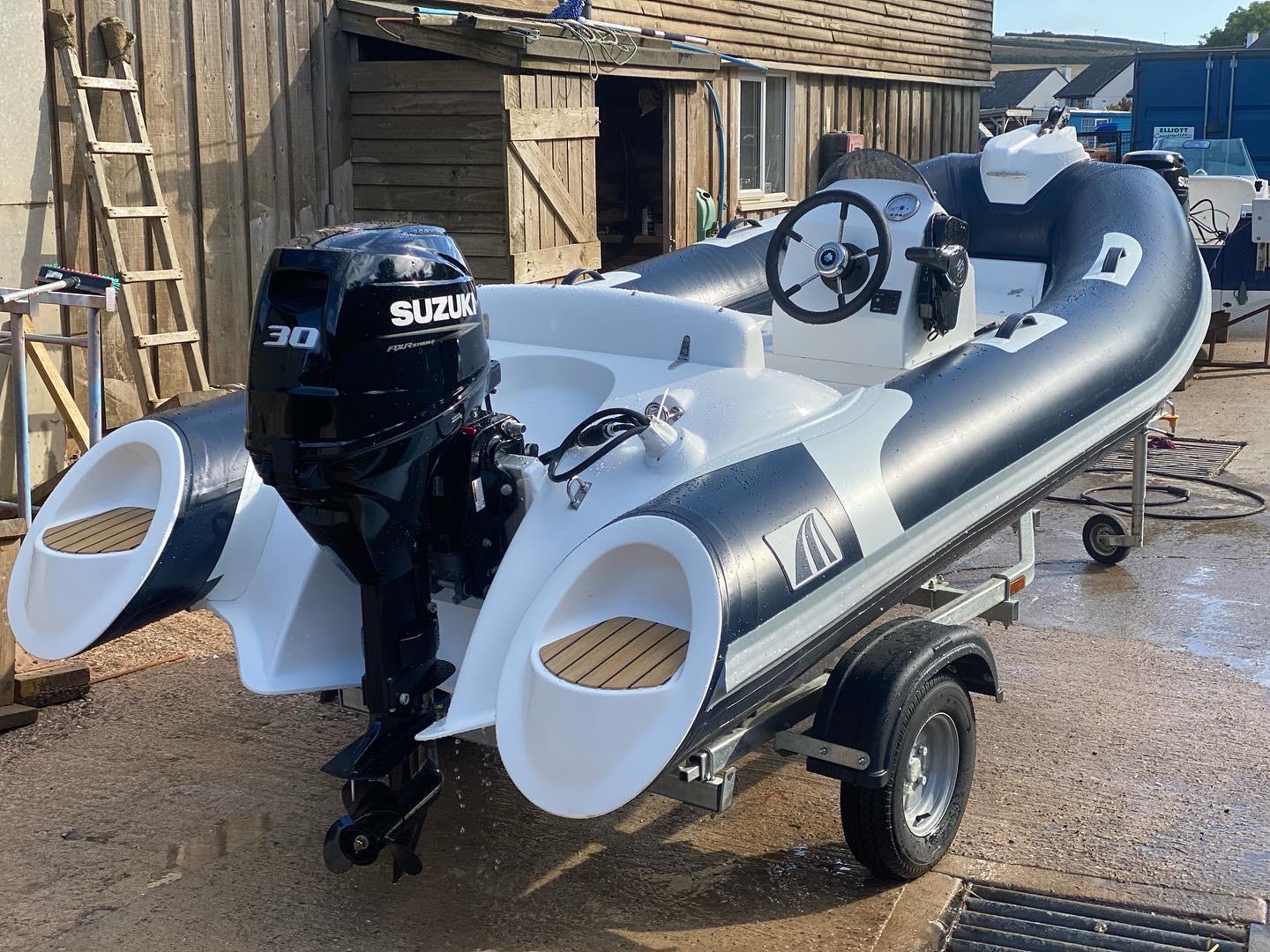 Custom RIB Company 380LUX 4m 2022 Devon Boats and Outboards