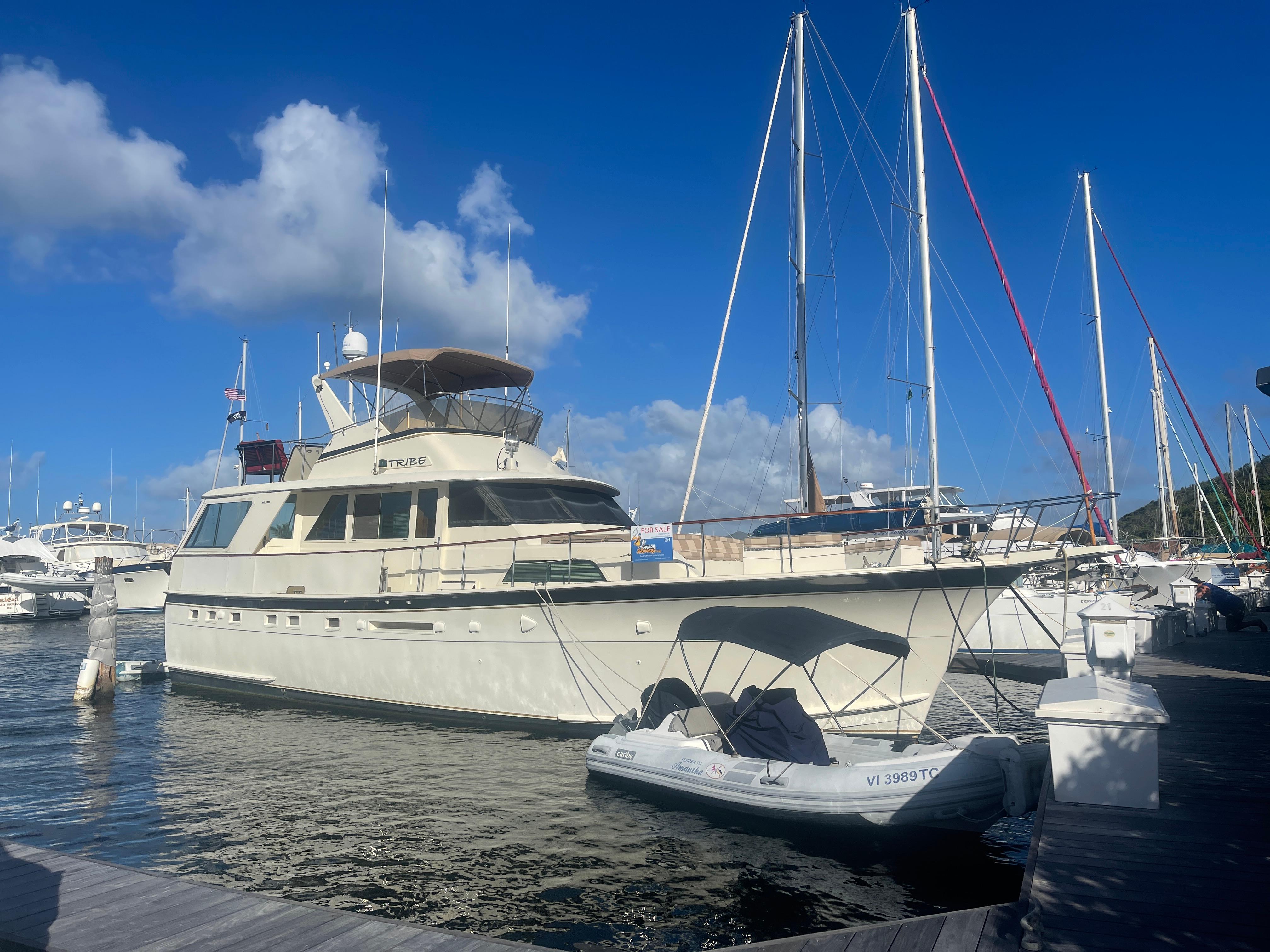 yachtworld hatteras 53