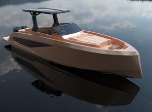 2023 Custom Macan Boats 32 LOUNGE FB T-Top