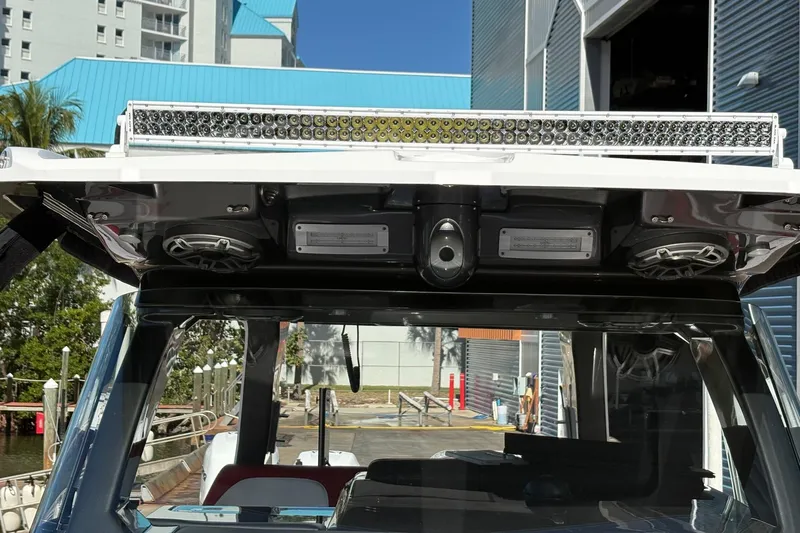  Yacht Photos Pics 2022 Nor-Tech 452 Super Fish boat with advanced lighting and speaker system.