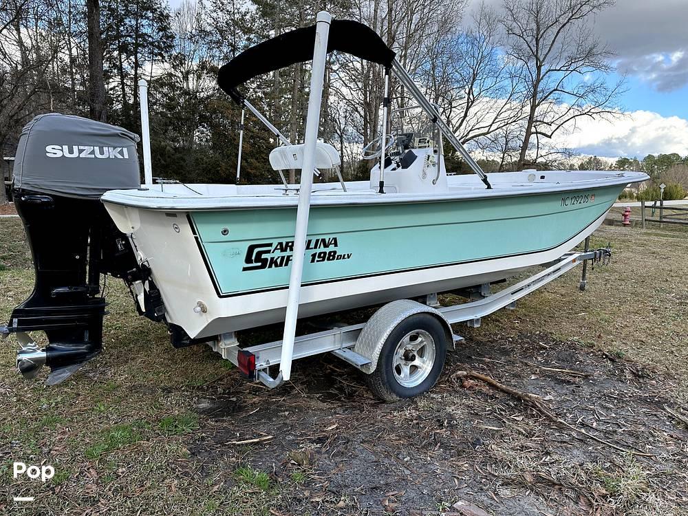 Flip back seat carolina skiff 2015