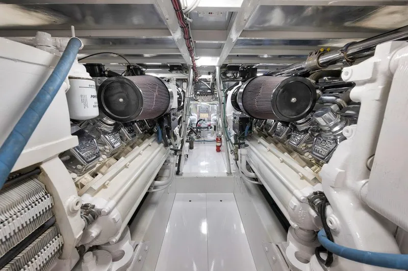 No Agenda Yacht Photos Pics Engine Room