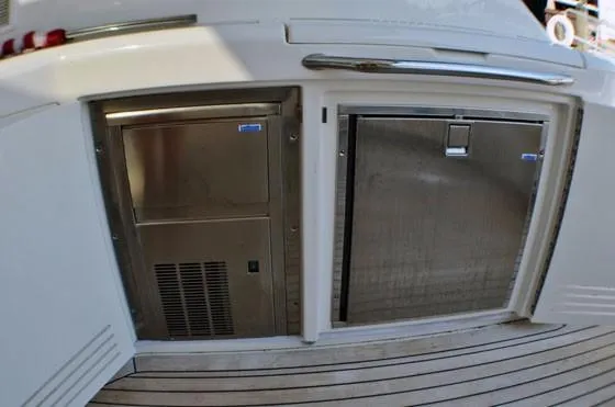  Yacht Photos Pics 2012 Sea Ray 540 Sundancer yacht with stainless steel appliances on deck.