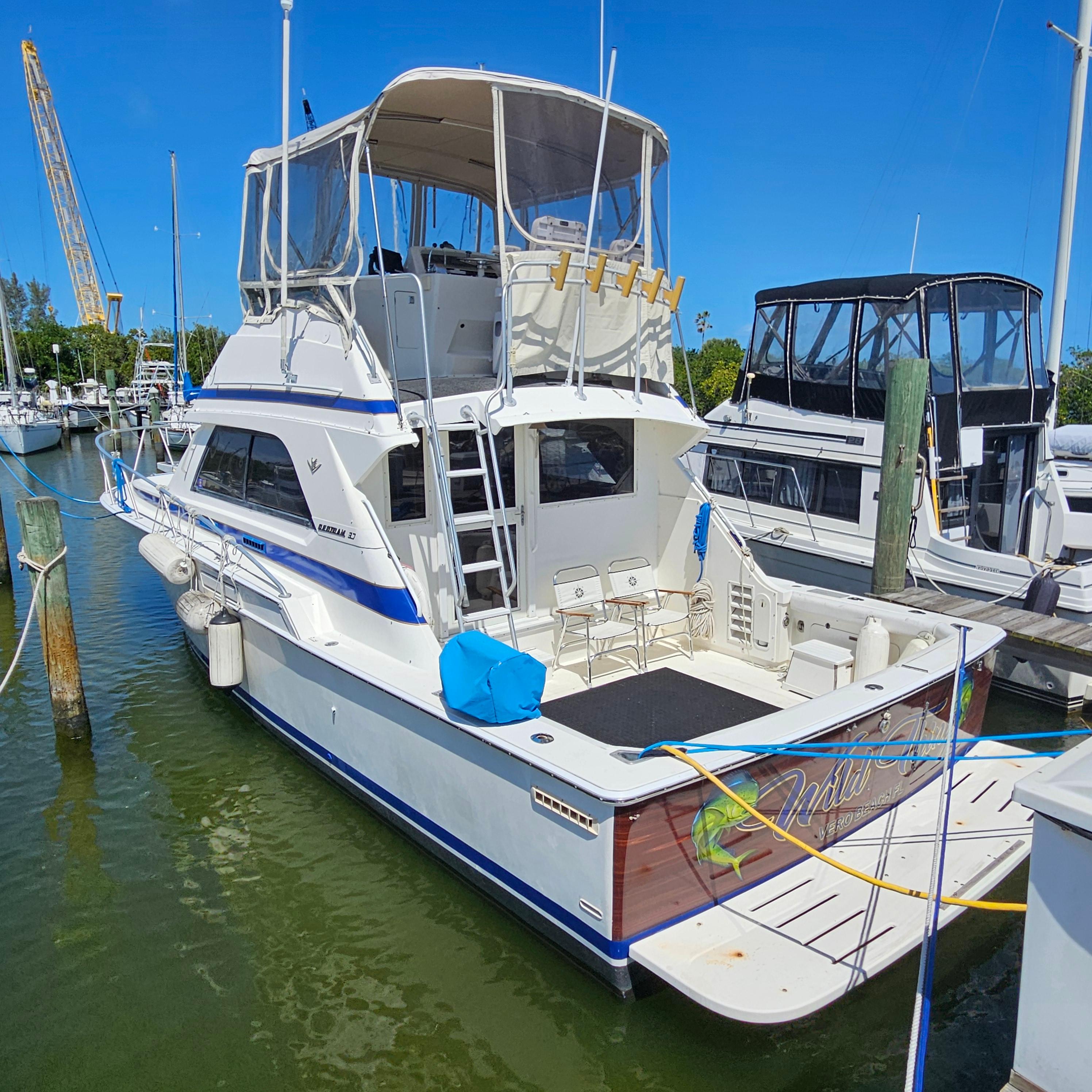 1989 Bertram 37 Convertible Convertible for sale - YachtWorld