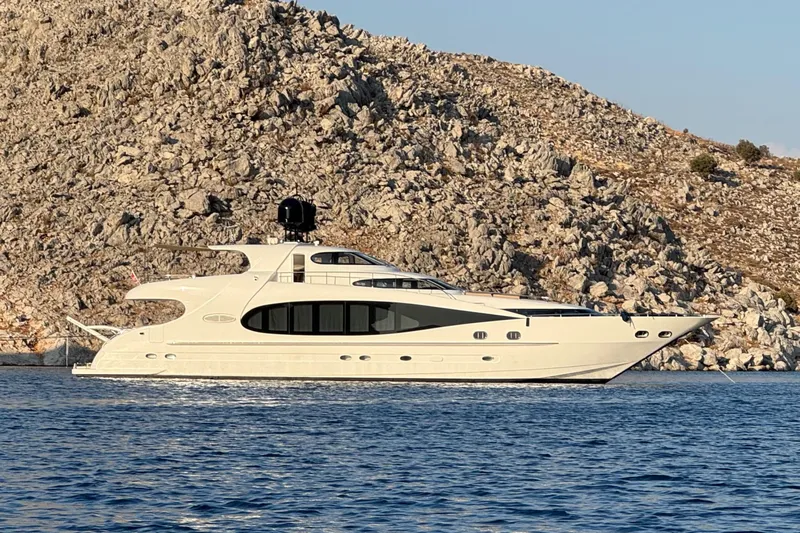 2025 Full Refit Yacht Photos Pics KaiserWerft Baron 102 PROFILE