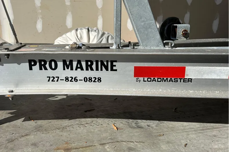  Yacht Photos Pics Trailer for 2022 Sea Hunt Gamefish 30 Coffin Box by Loadmaster, Pro Marine contact info visible.