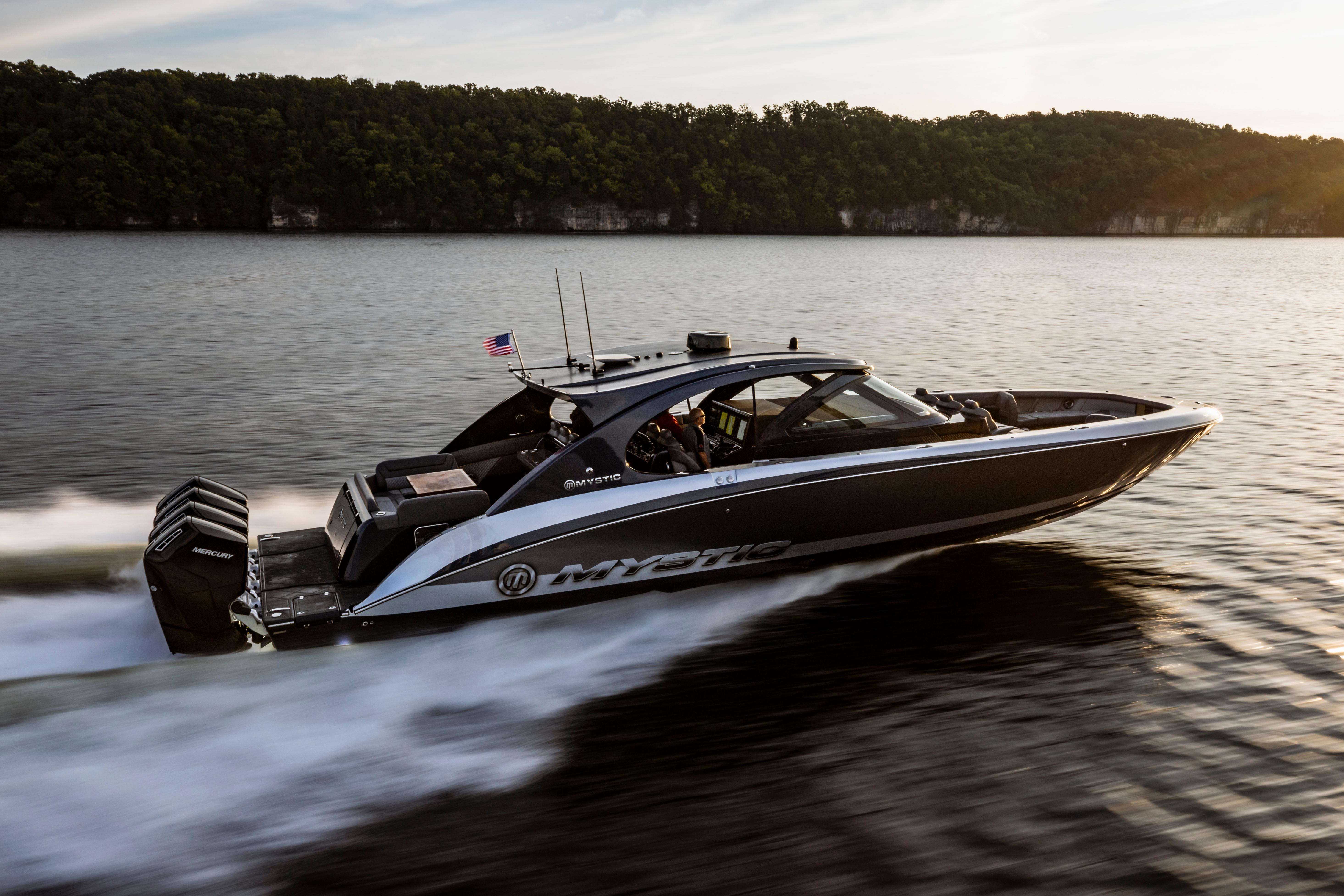 Yacht for Sale 52 Mystic Powerboats Yachts Deland FL Denison Yacht Sales