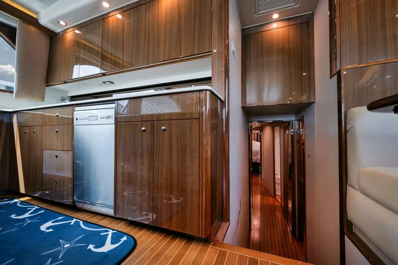 The Good Life Yacht Photos Pics 61 Viking The Good Life- Galley