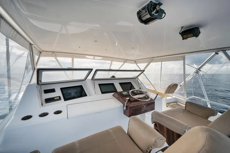 The Good Life Yacht Photos Pics 61 Viking The Good Life- Helm