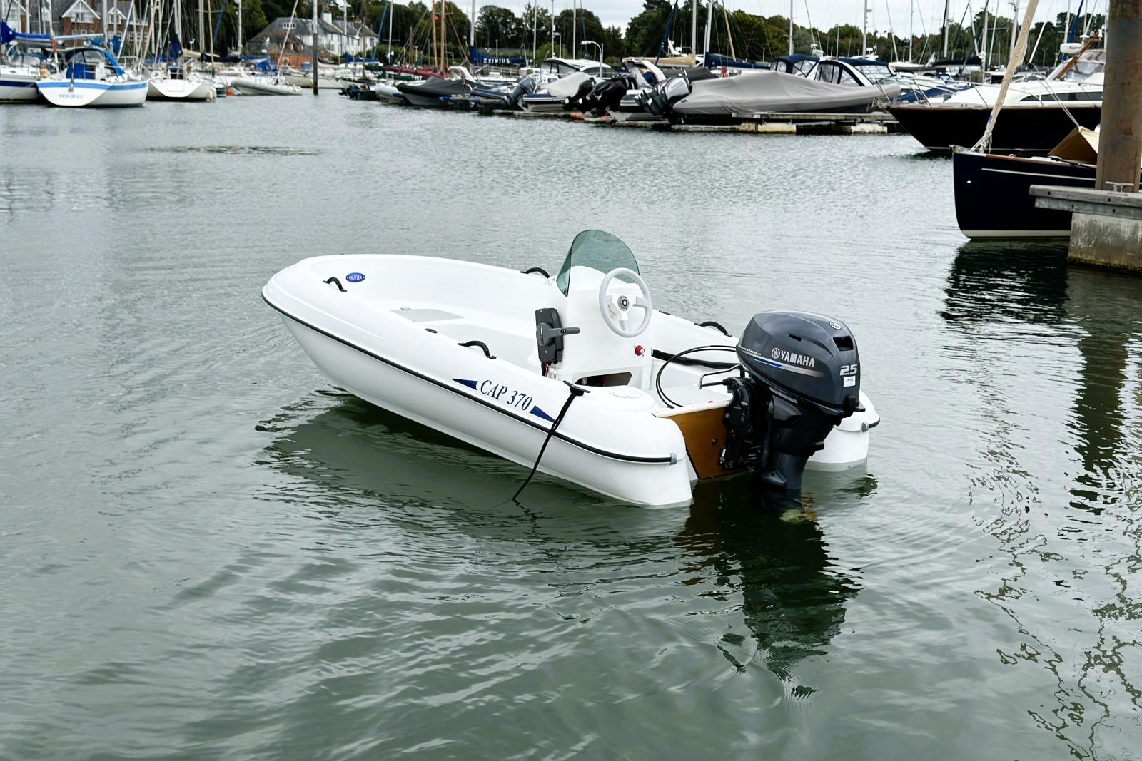 2023 Rigiflex Rigiflex CAP 370 C Package With Yamaha 25hp Outboard