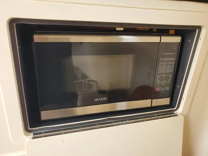  Yacht Photos Pics Microwave in 2017 Grady-White Canyon 336 boat.