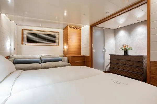 Canova Yacht Photos Pics Luxurious cabin interior of 2019 Baltic Light Displacement Sailing Yacht.