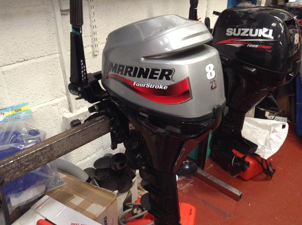 2014 Mariner 8hp Four stroke