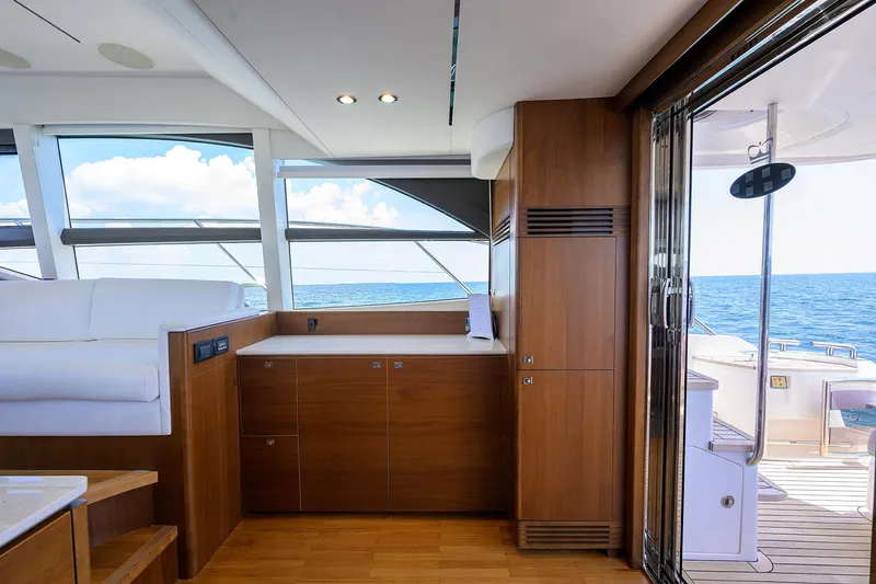 Chill Yacht Photos Pics Princess F49 Chill- Galley/Salon