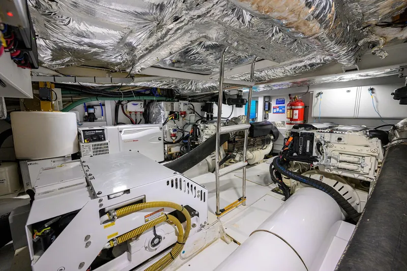 Chill Yacht Photos Pics Princess F49 Chill- Engine Room