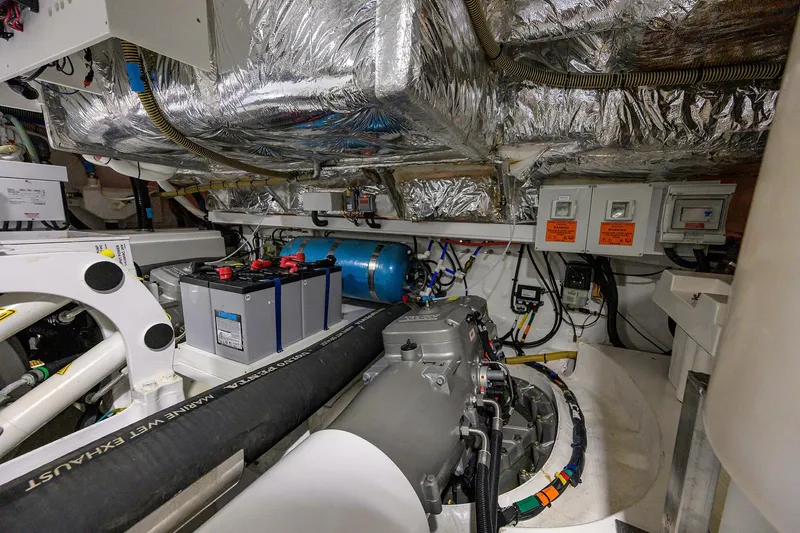 Chill Yacht Photos Pics Princess F49 Chill- Engine Room