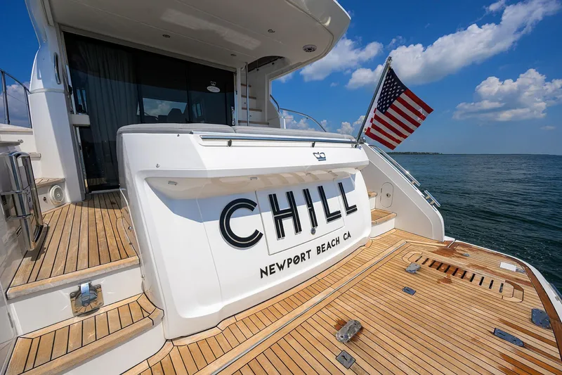 Chill Yacht Photos Pics Princess F49 Chill- Swim Platform