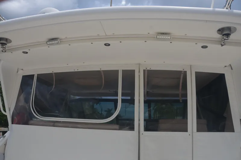 Sea Time Yacht Photos Pics 2001 Tiara Yachts 4100 Open, helm deck entrance