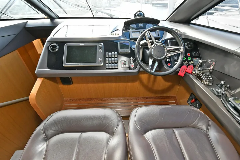 "about Time" Yacht Photos Pics Helm Station