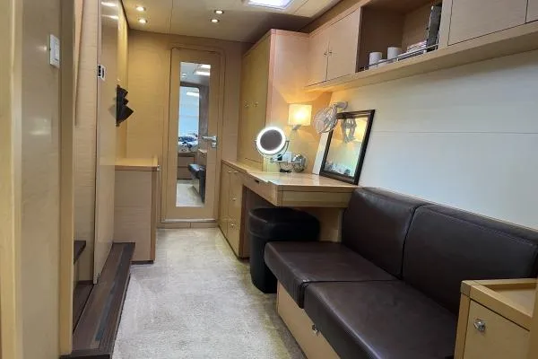 Searching For Bliss Yacht Photos Pics Luxurious interior of 2011 Lagoon 450 F yacht with modern furnishings and ambient lighting.