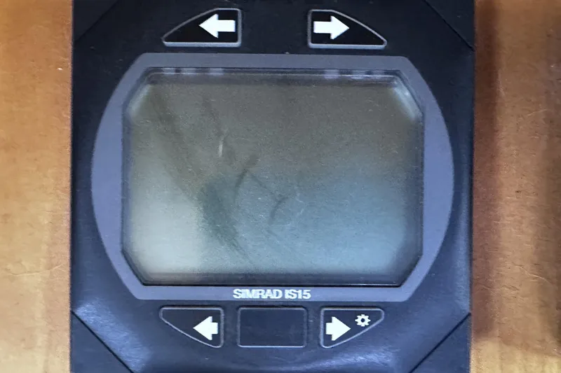 Times Like These Yacht Photos Pics Simrad IS15 marine display on 2004 McKinna 57 PHMY Widebody yacht.