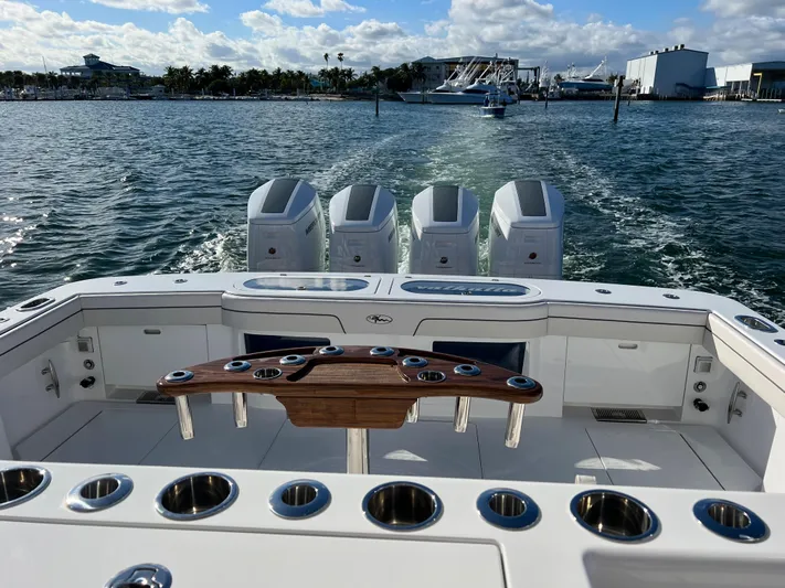 2026 Valhalla V-55 Yacht Photos Pics 2026 Valhalla Boatworks V-55 Cockpit